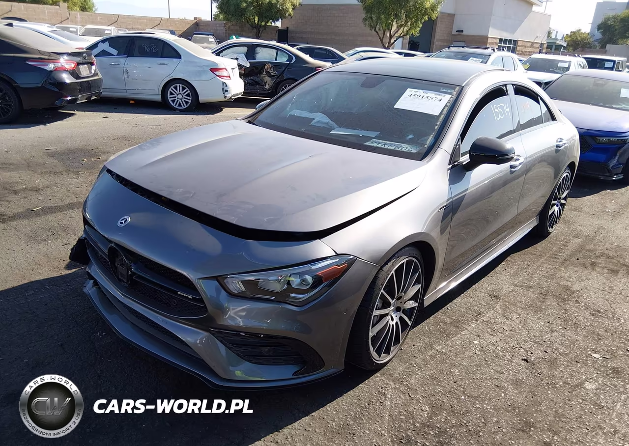 2022 Mercedes-Benz Amg Cla 35 4Matic VIN:W1K5J5BB5NN290489 - 2