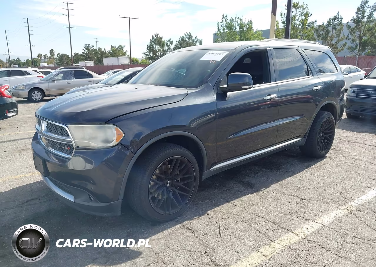 2013 Dodge Durango Crew VIN:1C4RDHDG6DC617411 - 2