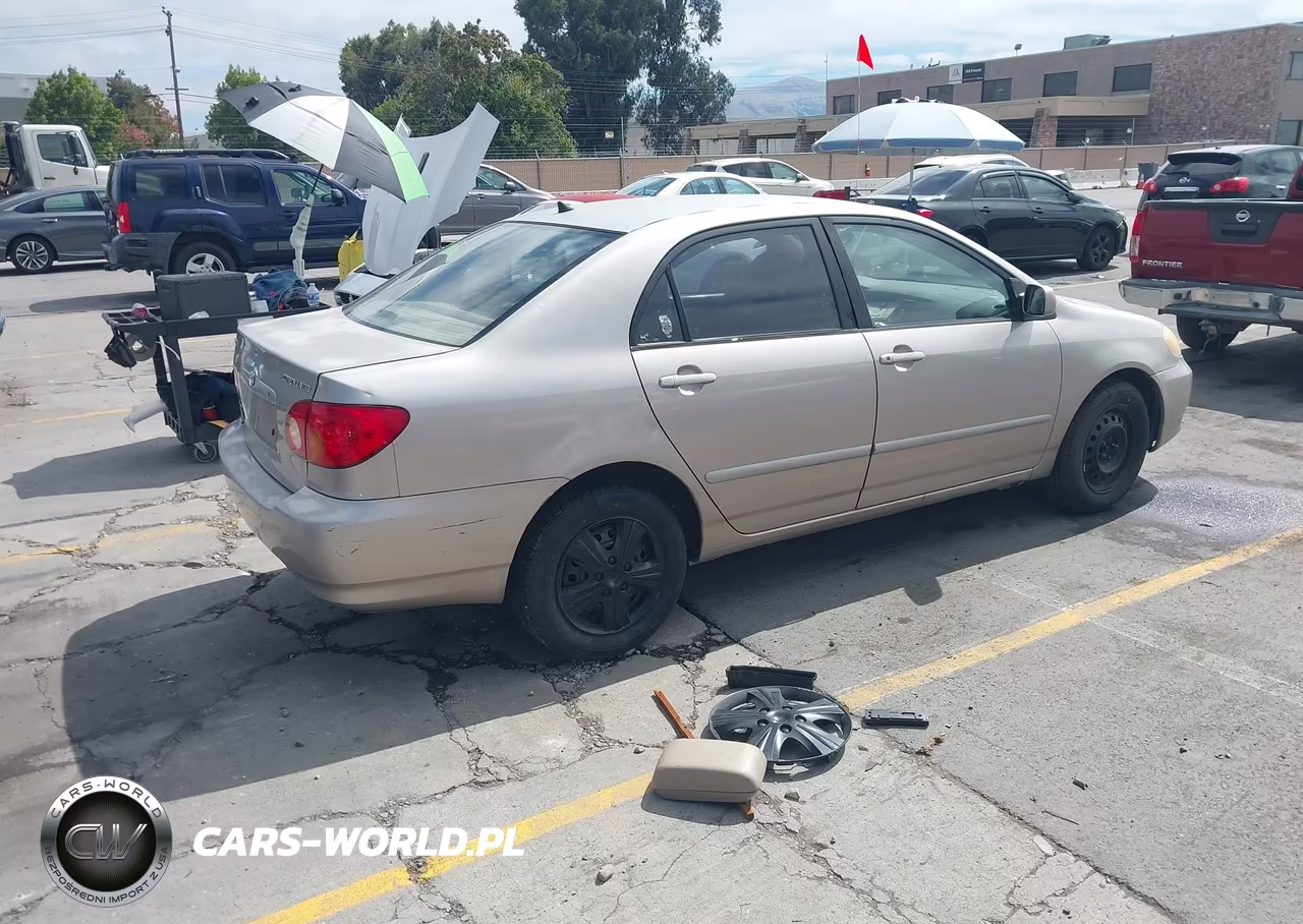 2003 Toyota Corolla Le VIN:1NXBR32E83Z164551 - 4
