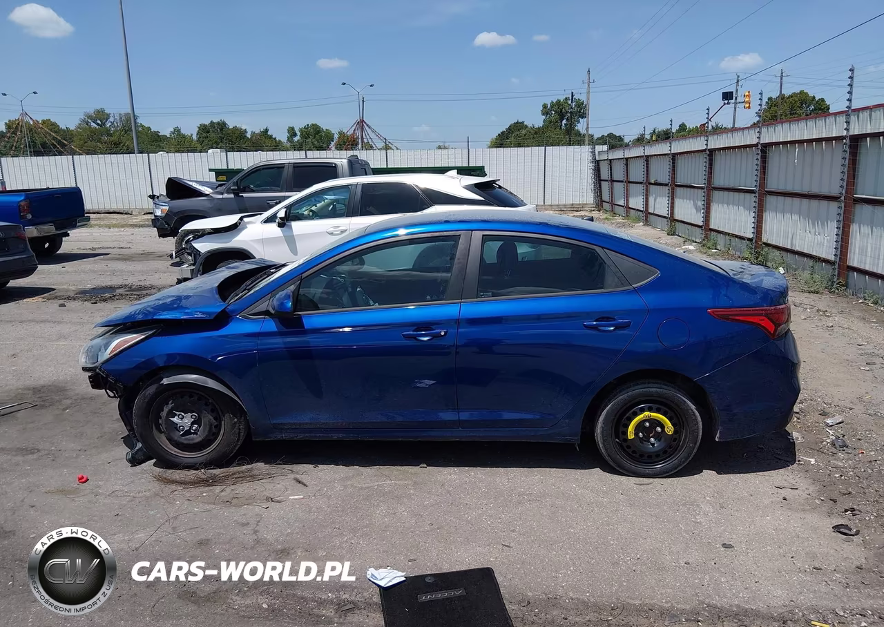 2022 Hyundai Accent Se VIN:3KPC24A68NE179243 - 14