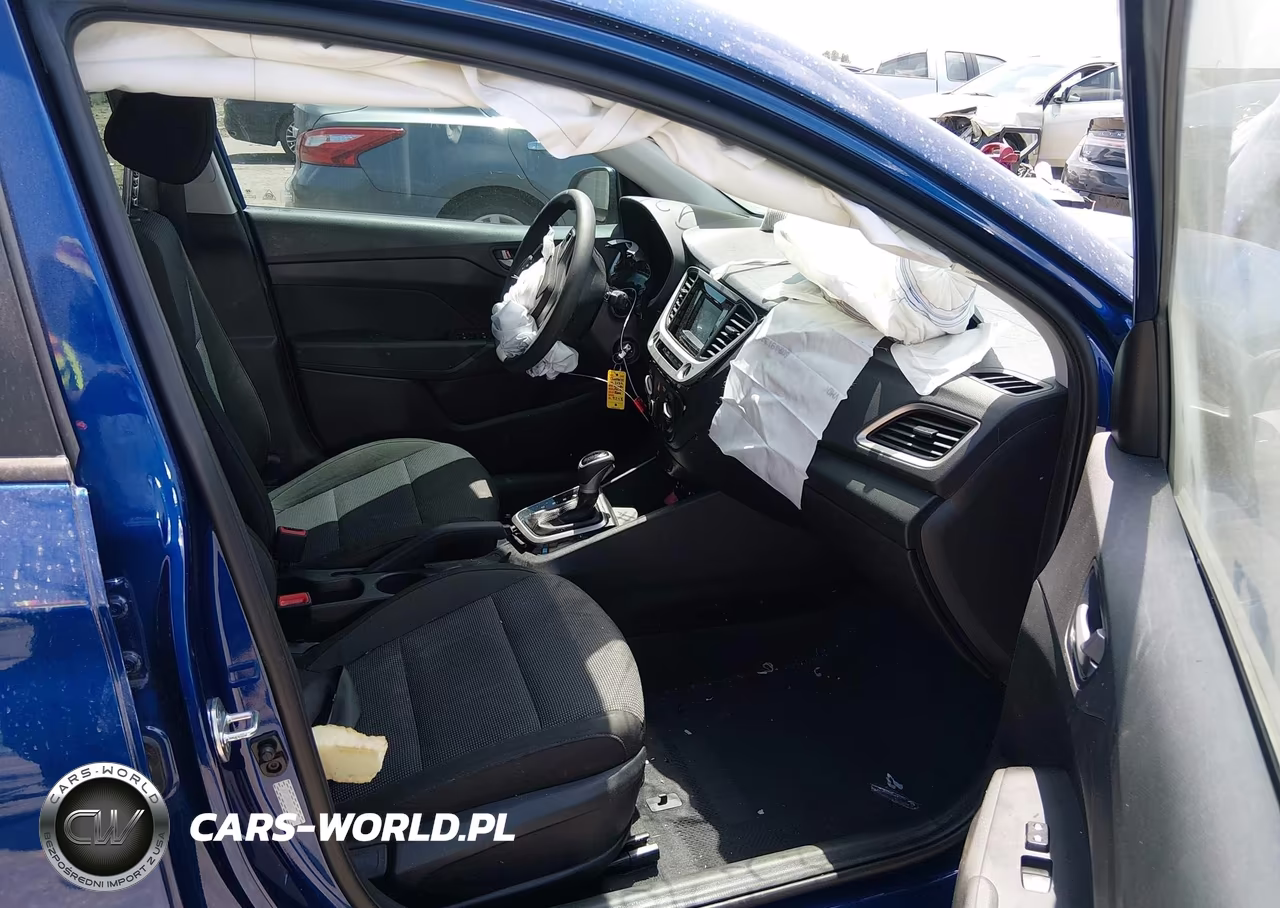 2022 Hyundai Accent Se VIN:3KPC24A68NE179243 - 5