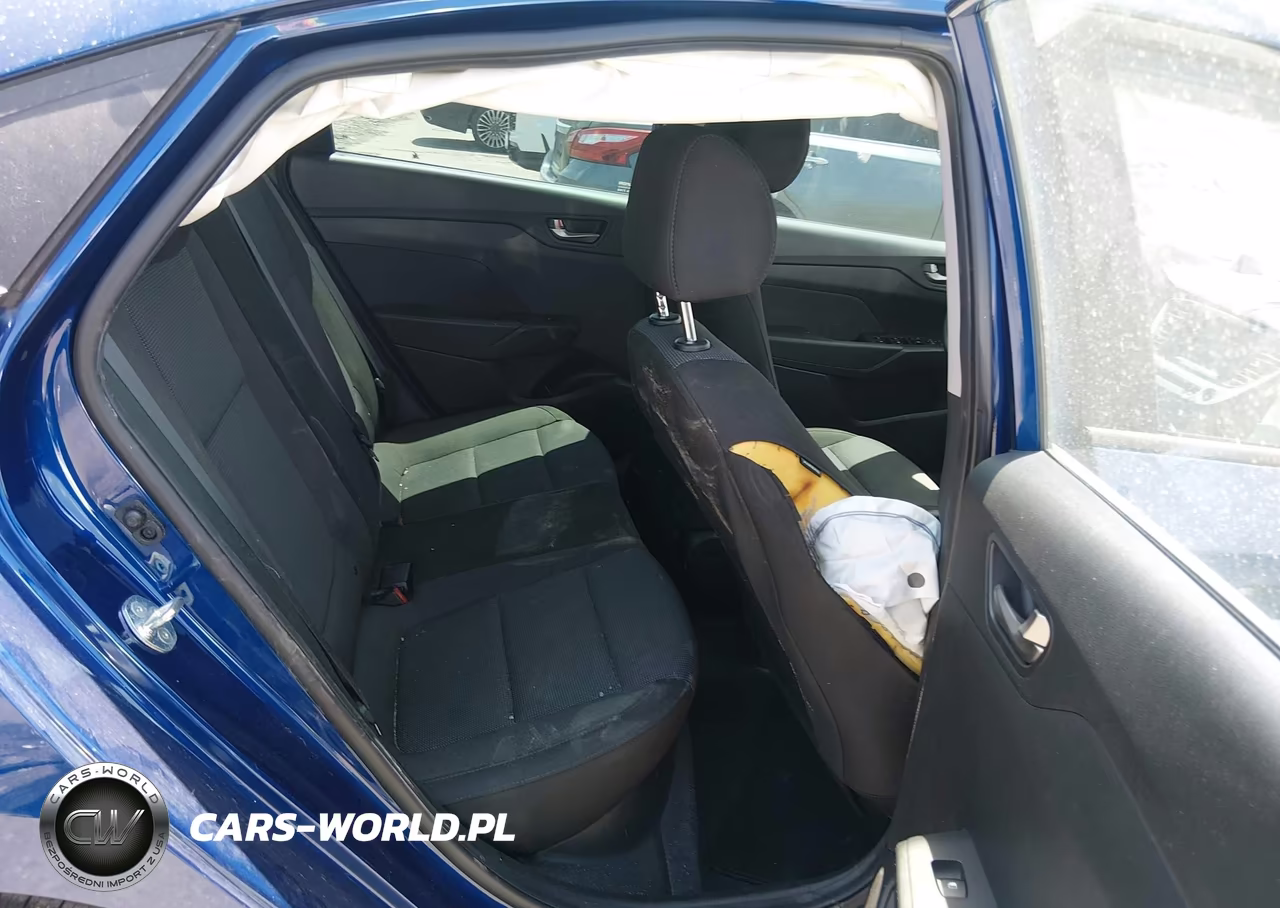 2022 Hyundai Accent Se VIN:3KPC24A68NE179243 - 8