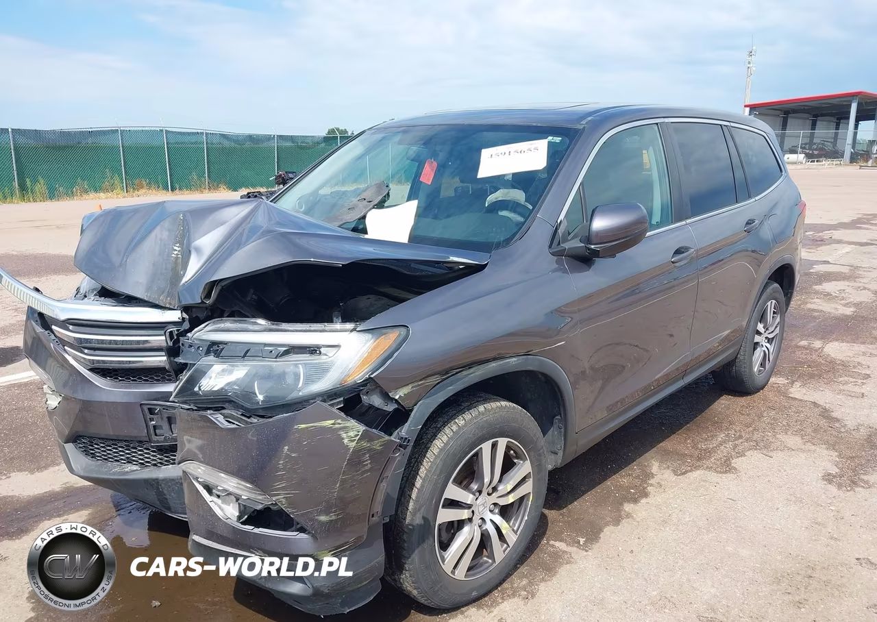 2016 Honda Pilot Ex-L VIN:5FNYF6H57GB125139 - 2