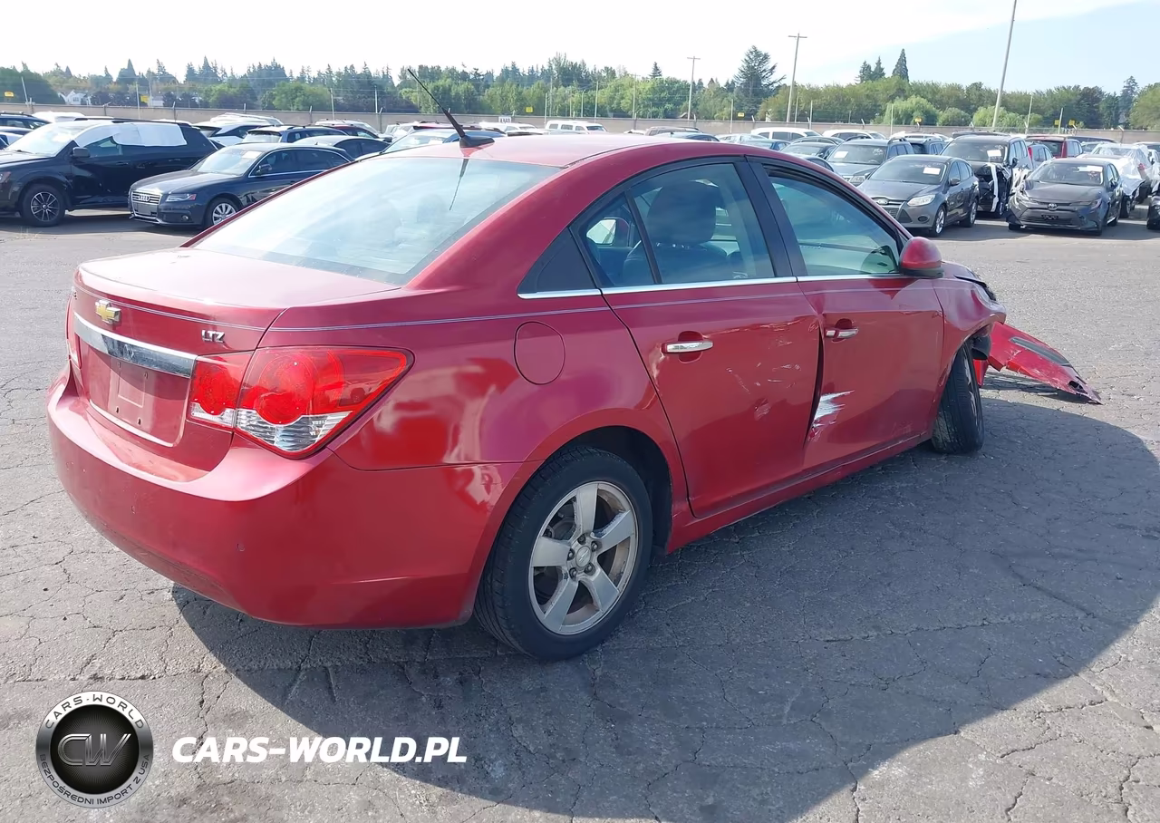 2011 Chevrolet Cruze Ltz VIN:1G1PH5S99B7128403 - 4