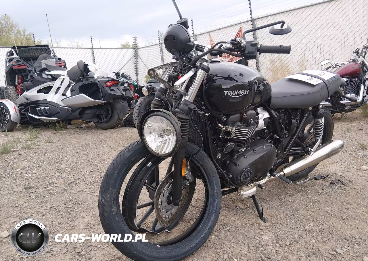 2023 Triumph Motorcycle Speed Twin 900 VIN:SMTD31G7XPTBJ9219 - 2