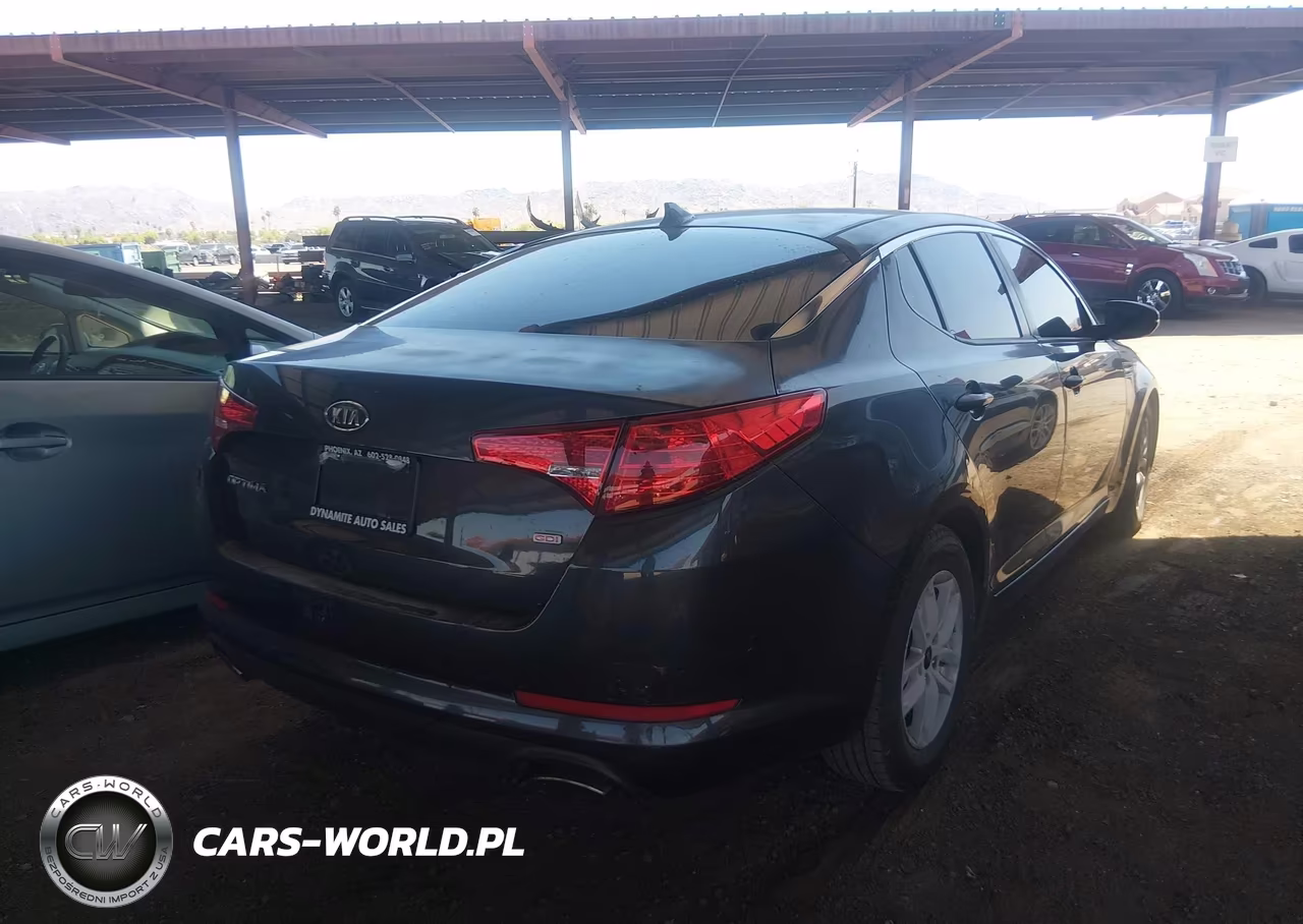 2011 Kia Optima Lx VIN:KNAGM4A72B5175648 - 4