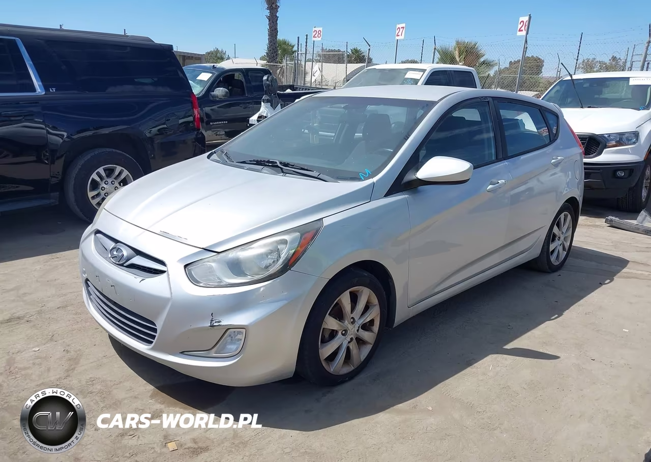 2012 Hyundai Accent Se VIN:KMHCU5AE5CU021959 - 2