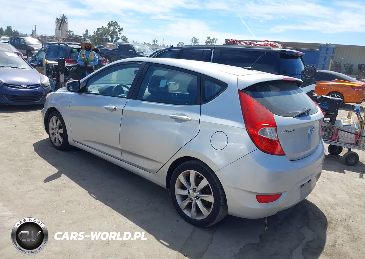 2012 Hyundai Accent Se VIN:KMHCU5AE5CU021959 - 3