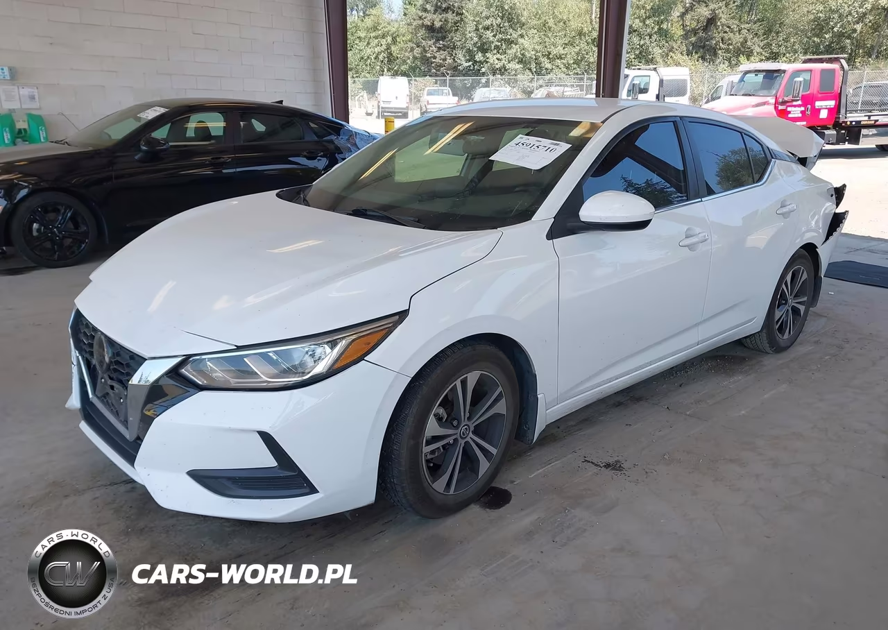 2021 Nissan Sentra Sv Xtronic Cvt VIN:3N1AB8CV9MY265342 - 2