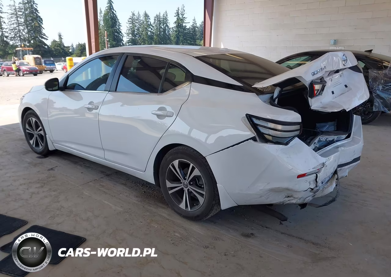 2021 Nissan Sentra Sv Xtronic Cvt VIN:3N1AB8CV9MY265342 - 3