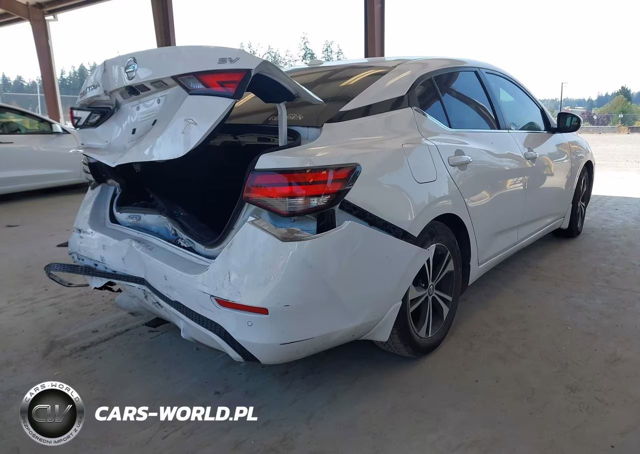 2021 Nissan Sentra Sv Xtronic Cvt VIN:3N1AB8CV9MY265342 - 4