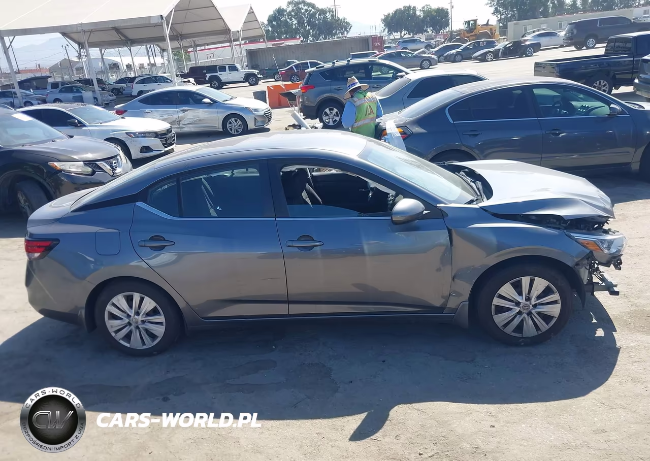 2021 Nissan Sentra S Xtronic Cvt VIN:3N1AB8BV4MY304131 - 14