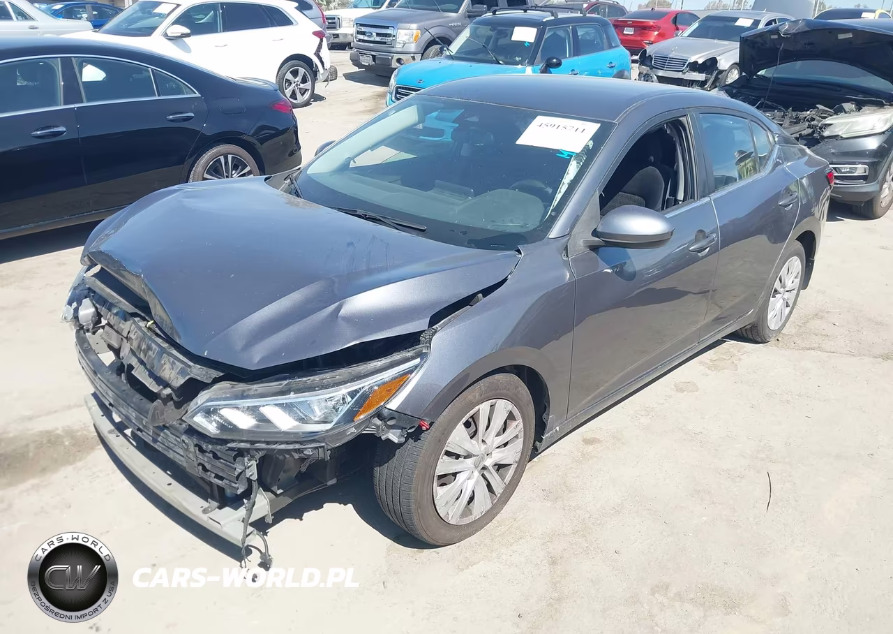 2021 Nissan Sentra S Xtronic Cvt VIN:3N1AB8BV4MY304131 - 2