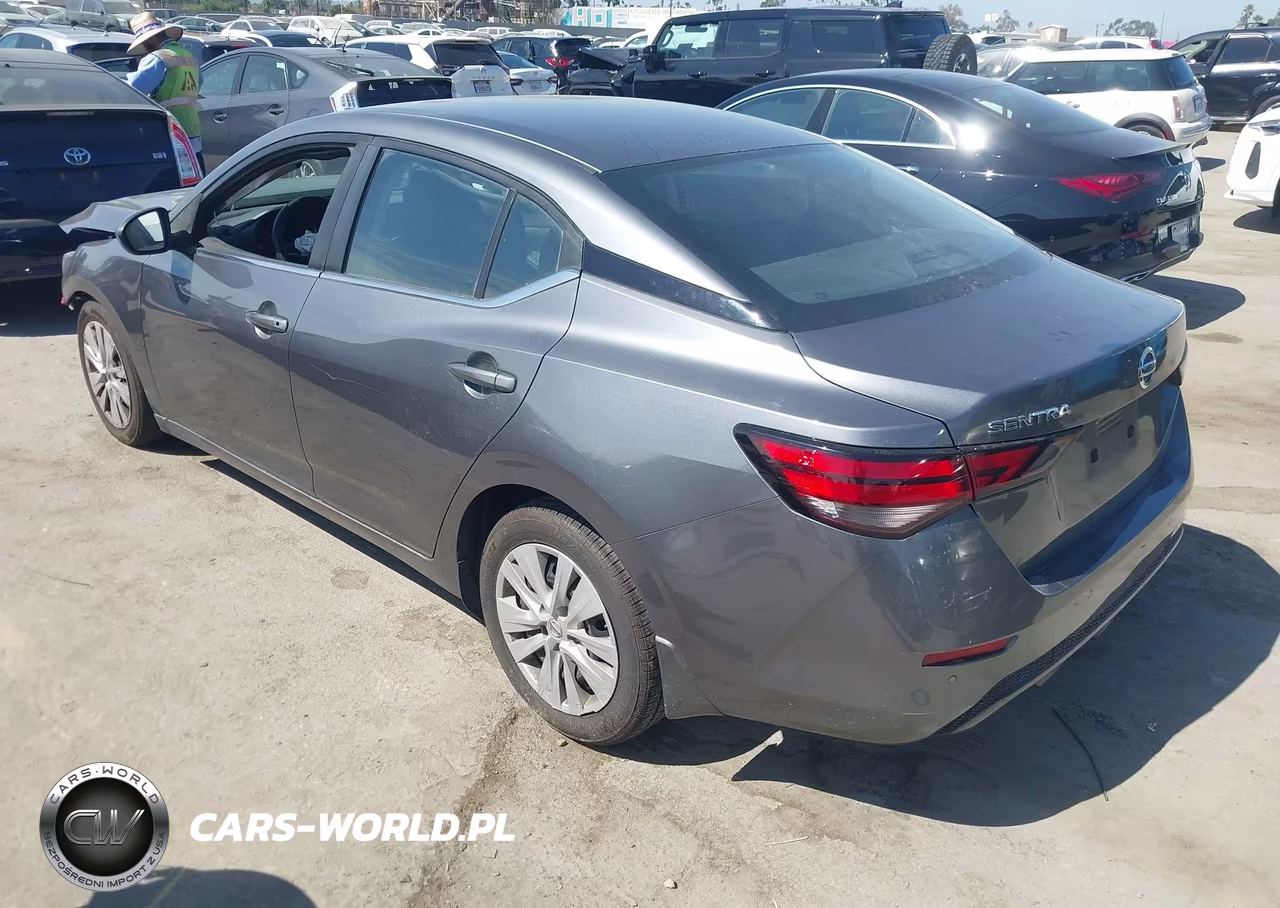 2021 Nissan Sentra S Xtronic Cvt VIN:3N1AB8BV4MY304131 - 3