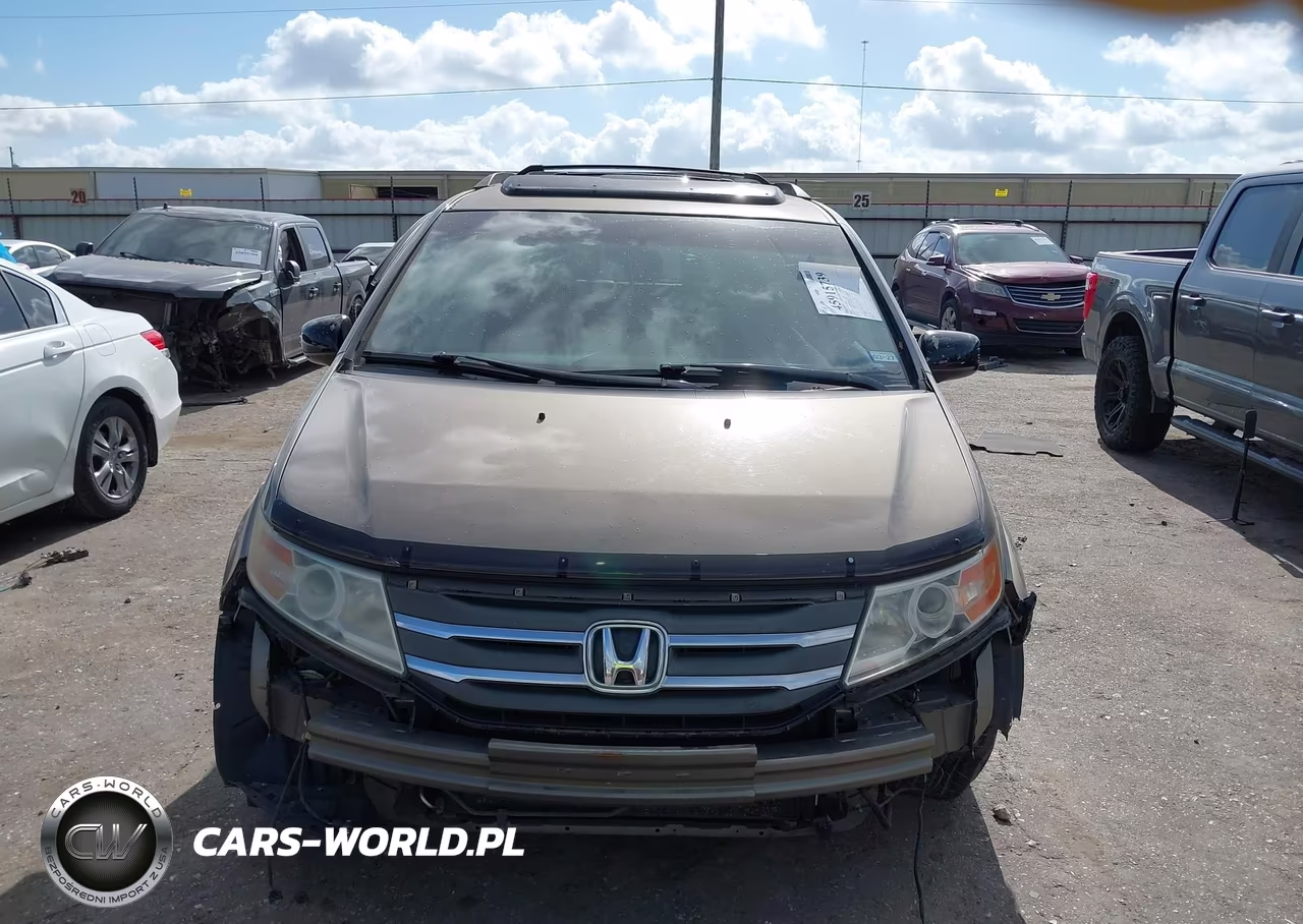 2012 Honda Odyssey Touring-Touring Elite VIN:5FNRL5H96CB081669 - 13