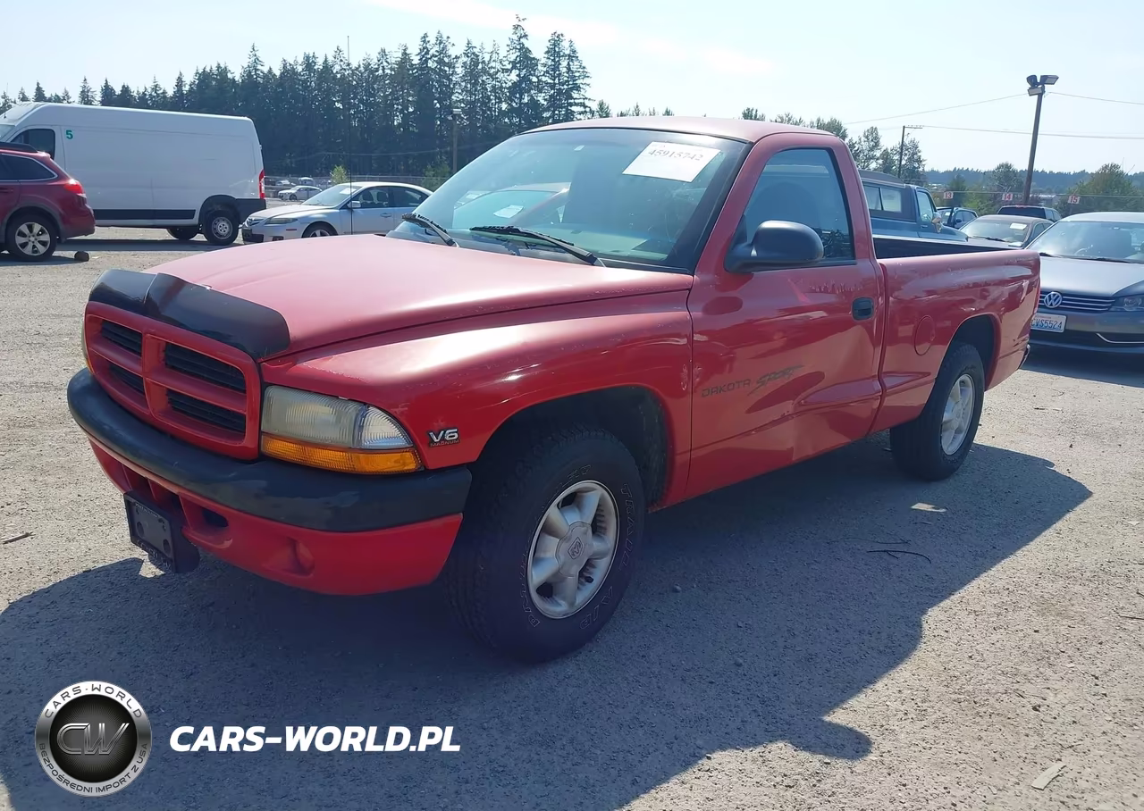 1998 Dodge Dakota Slt-Sport VIN:1B7FL26X9WS650086 - 2