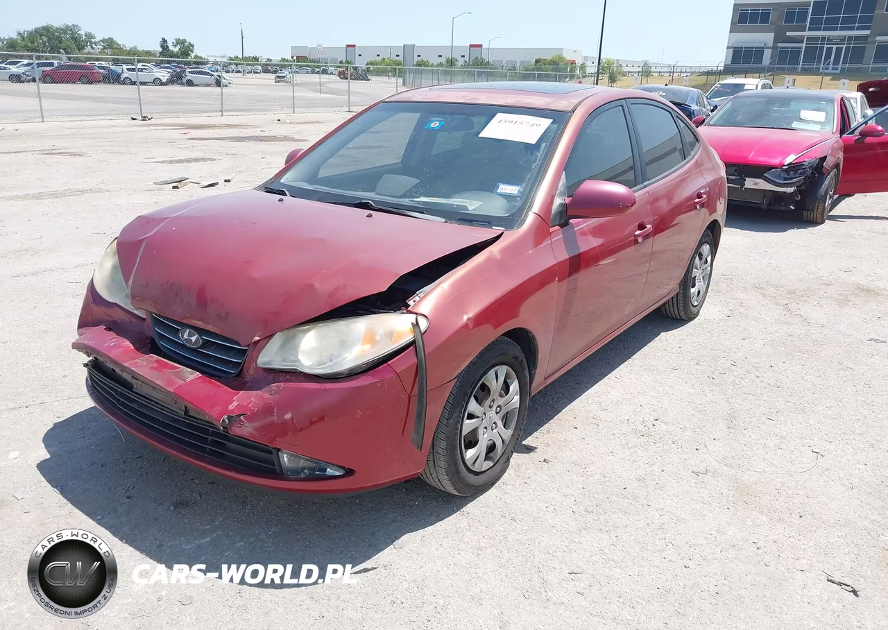 2009 Hyundai Elantra Gls VIN:KMHDU46DX9U745654 - 2