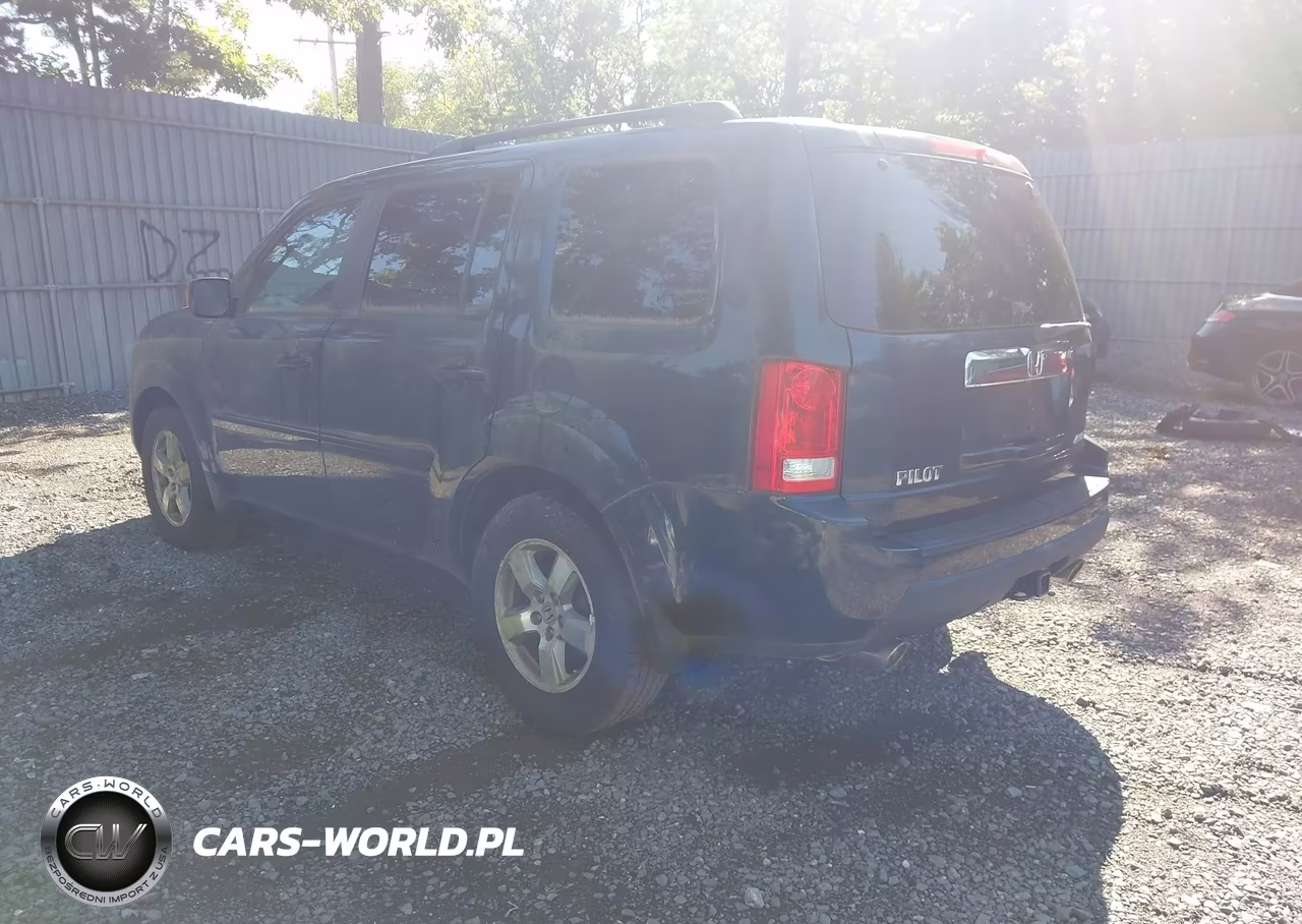 2010 Honda Pilot Ex-L VIN:5FNYF4H68AB036510 - 3