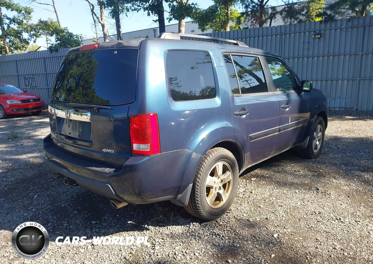 2010 Honda Pilot Ex-L VIN:5FNYF4H68AB036510 - 4