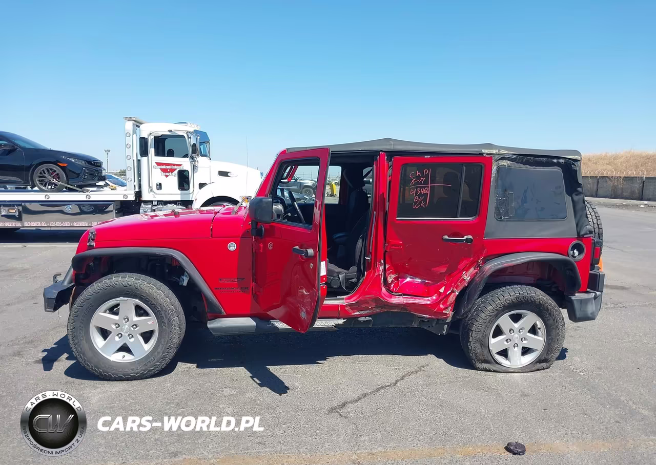 2013 Jeep Wrangler Unlimited Sport VIN:1C4BJWDG3DL673806 - 14