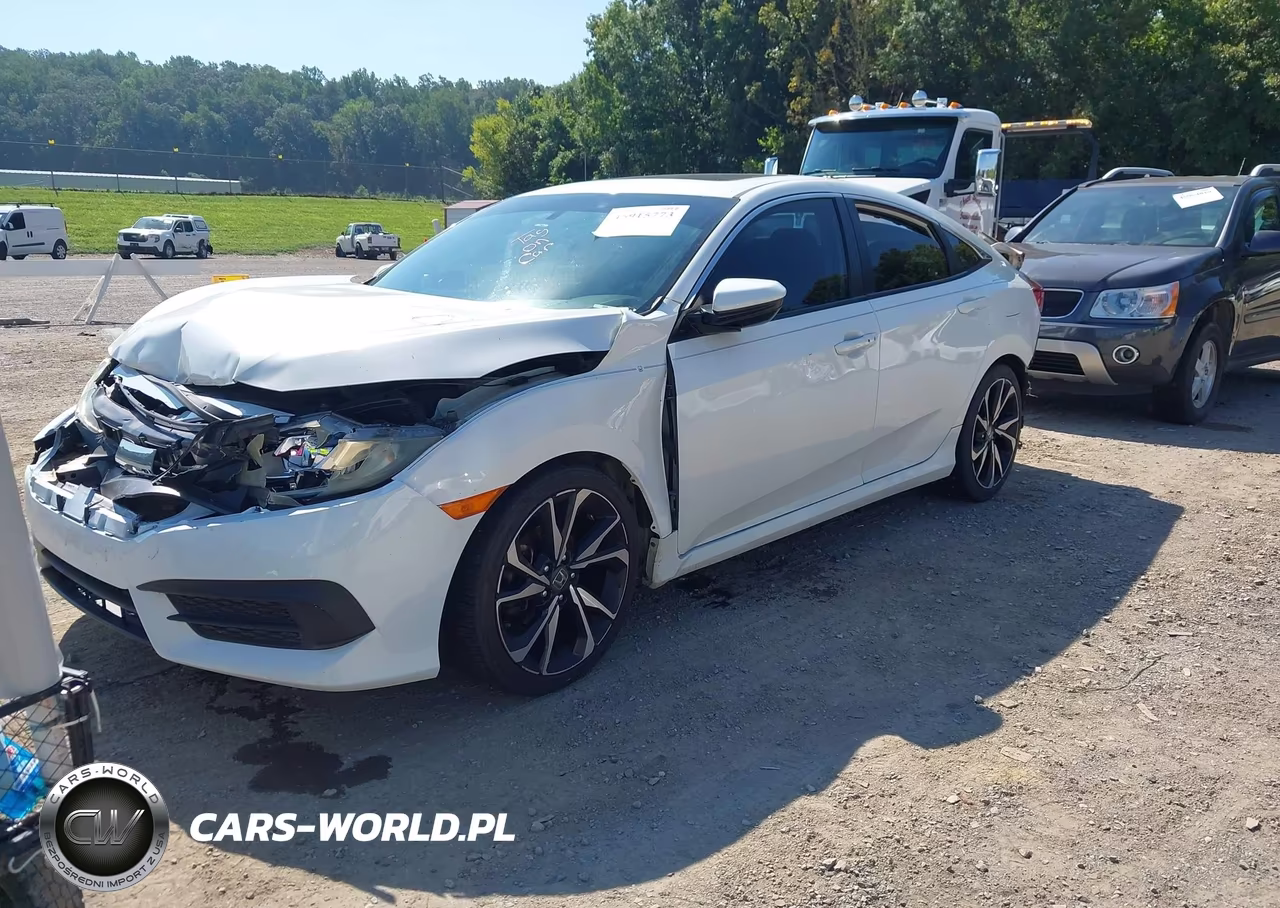 2017 Honda Civic Ex VIN:19XFC2F74HE076681 - 2