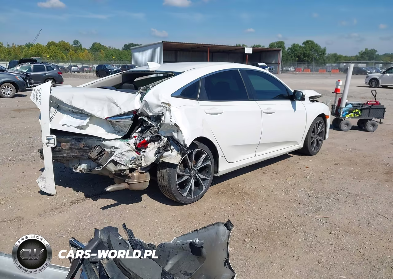 2017 Honda Civic Ex VIN:19XFC2F74HE076681 - 4