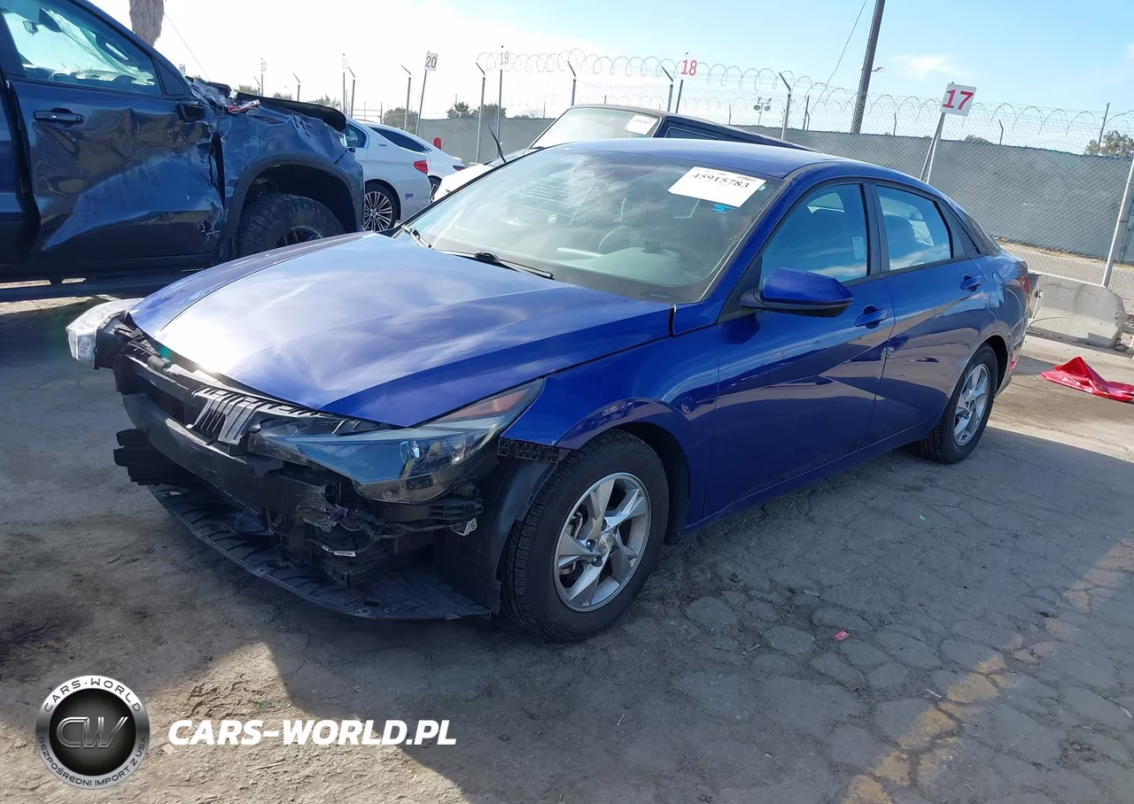 2022 Hyundai Elantra Se VIN:5NPLL4AG9NH062143 - 2