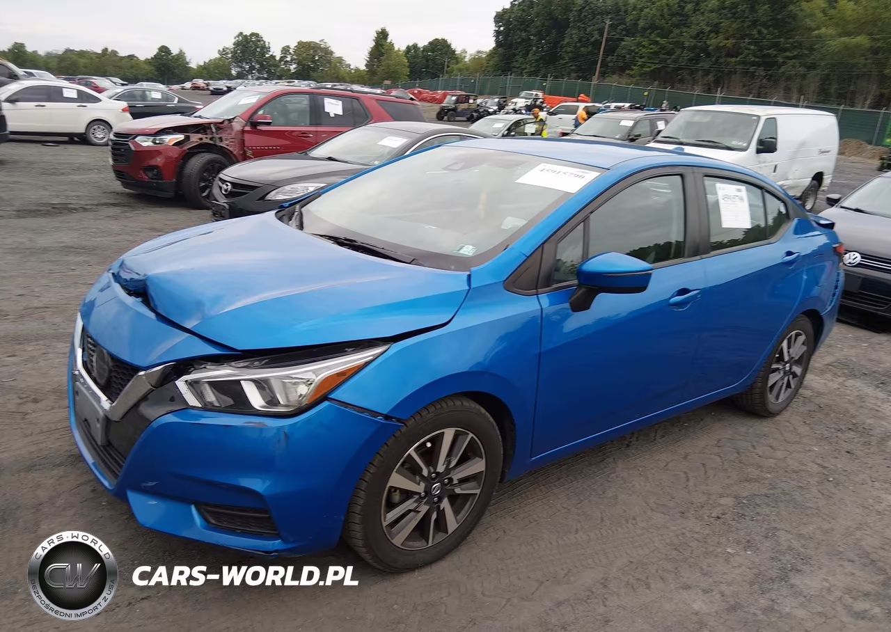 2021 Nissan Versa Sv Xtronic Cvt VIN:3N1CN8EV5ML892162 - 2