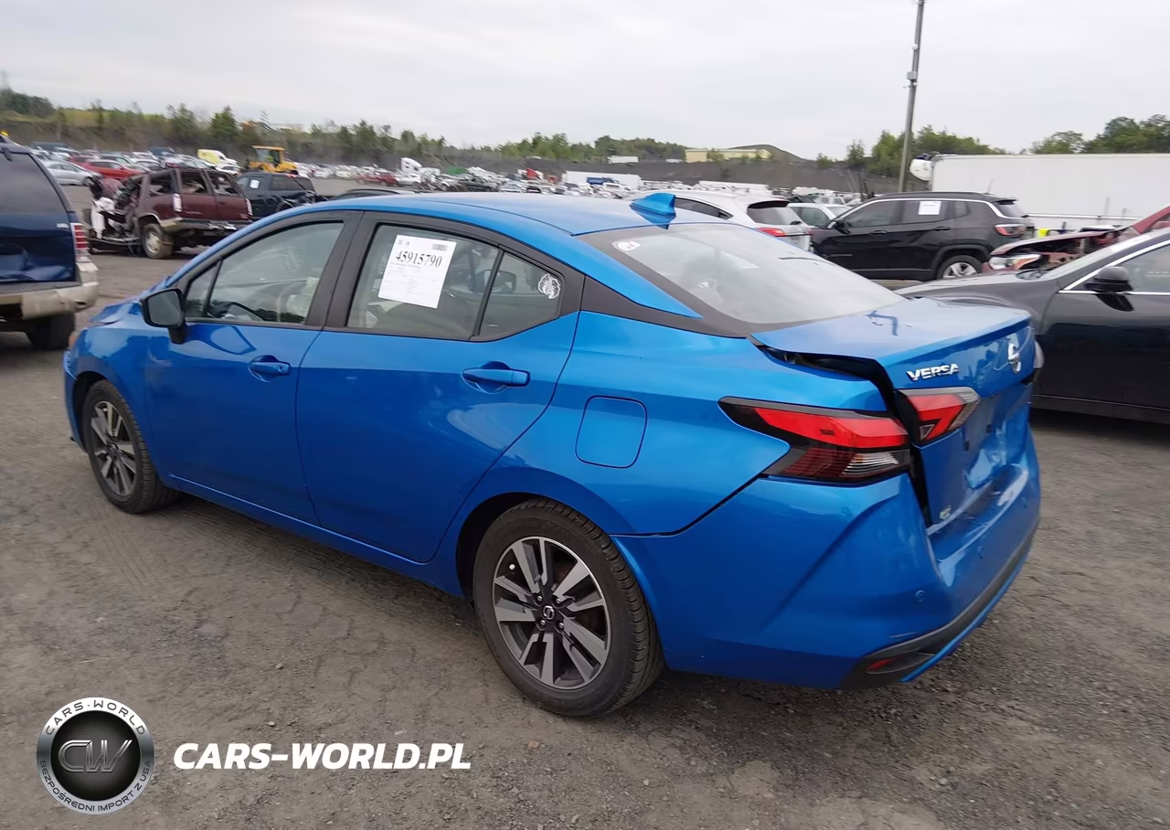 2021 Nissan Versa Sv Xtronic Cvt VIN:3N1CN8EV5ML892162 - 3