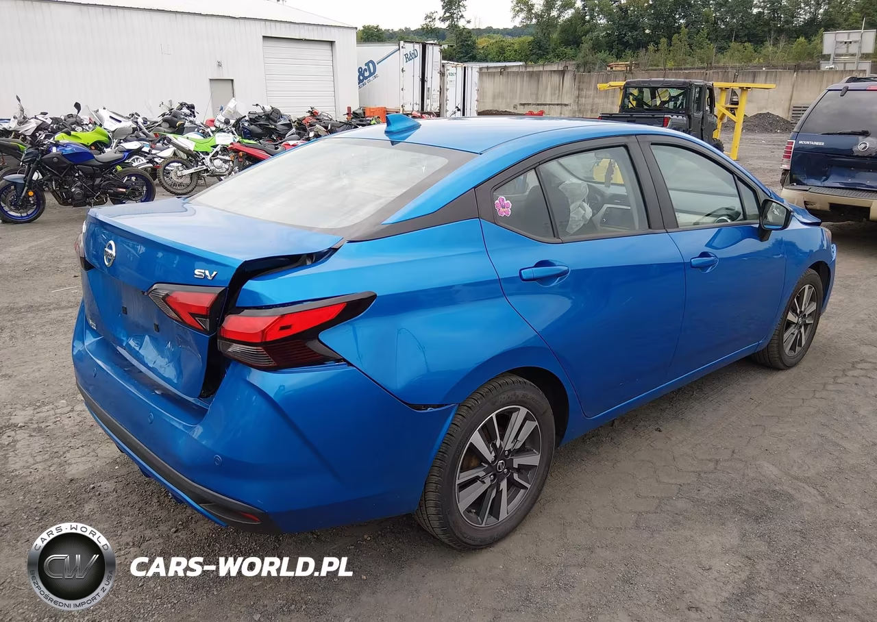 2021 Nissan Versa Sv Xtronic Cvt VIN:3N1CN8EV5ML892162 - 4