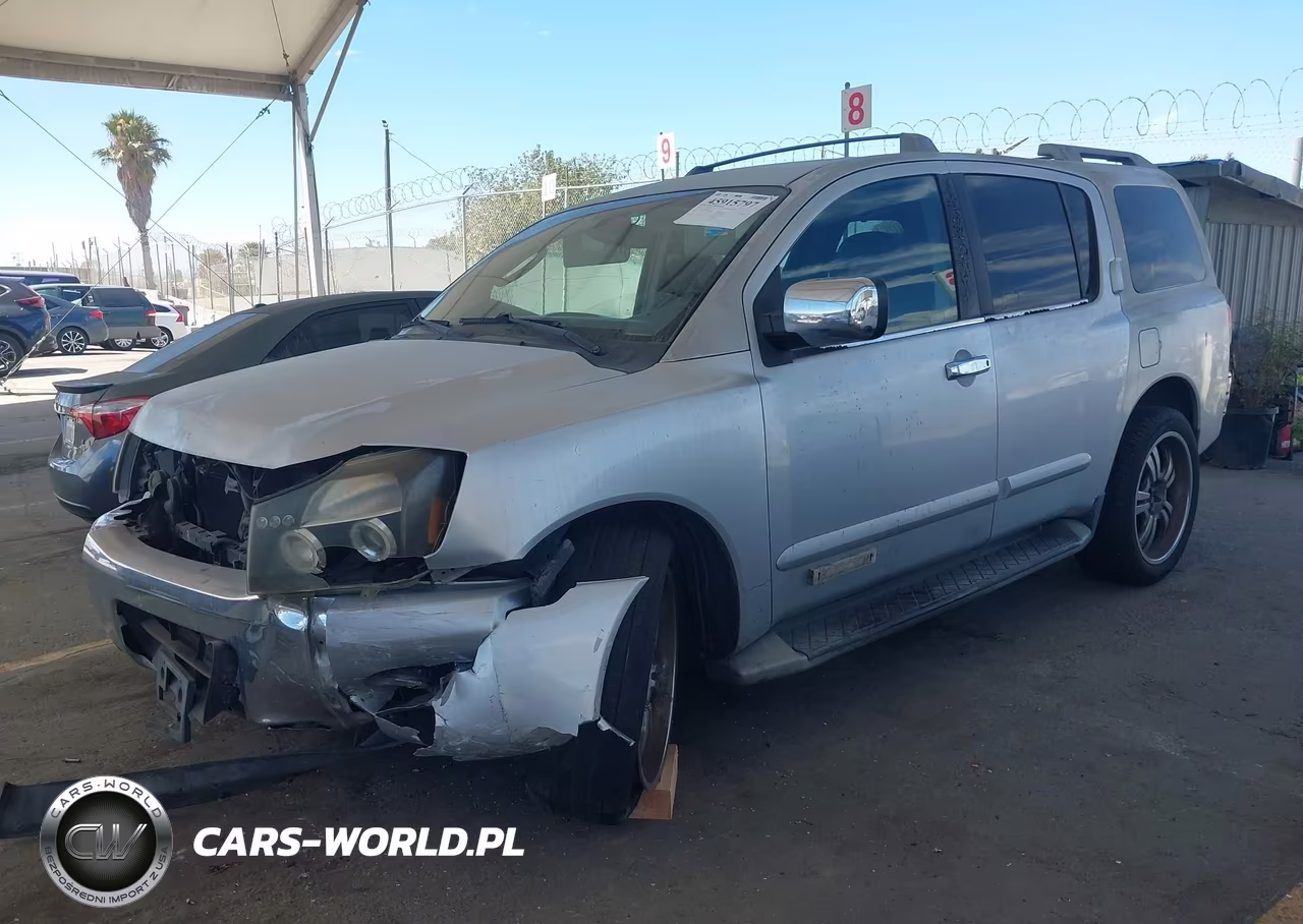 2004 Nissan Pathfinder Armada Se VIN:5N1AA08A84N744156 - 2