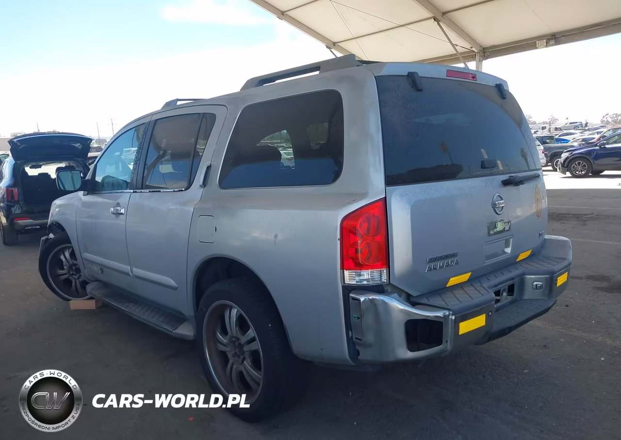 2004 Nissan Pathfinder Armada Se VIN:5N1AA08A84N744156 - 3
