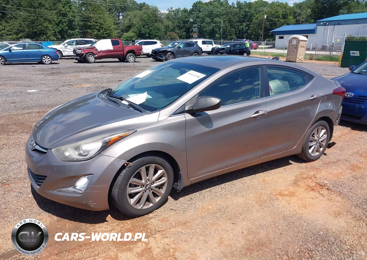 2015 Hyundai Elantra Se VIN:5NPDH4AE0FH633153 - 2