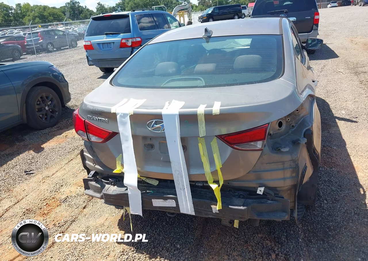 2015 Hyundai Elantra Se VIN:5NPDH4AE0FH633153 - 6