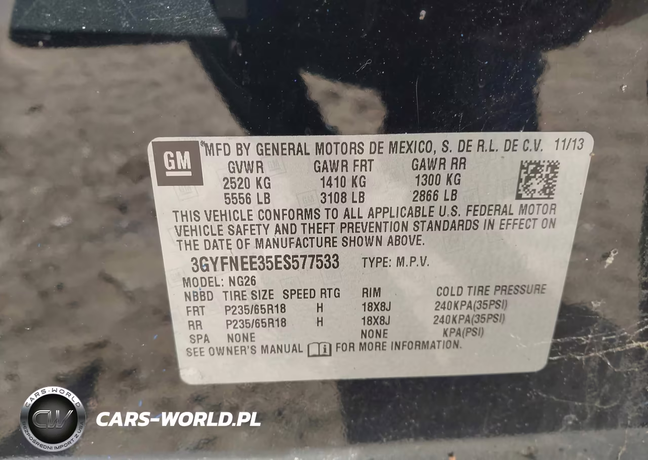 2014 Cadillac Srx Luxury Collection VIN:3GYFNEE35ES577533 - 9