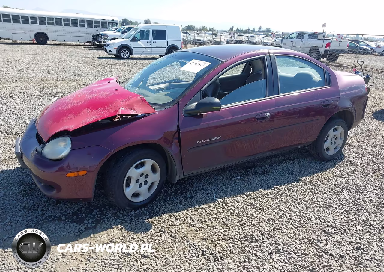2000 Dodge Neon Highline VIN:1B3ES46CXYD516218 - 2