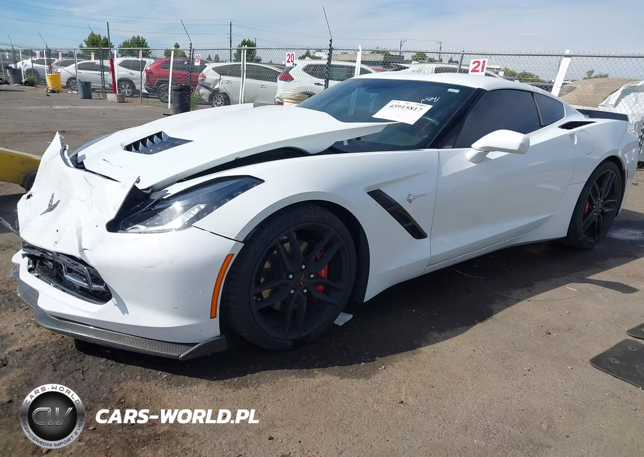 2018 Chevrolet Corvette Stingray VIN:1G1YB2D72J5101313 - 2