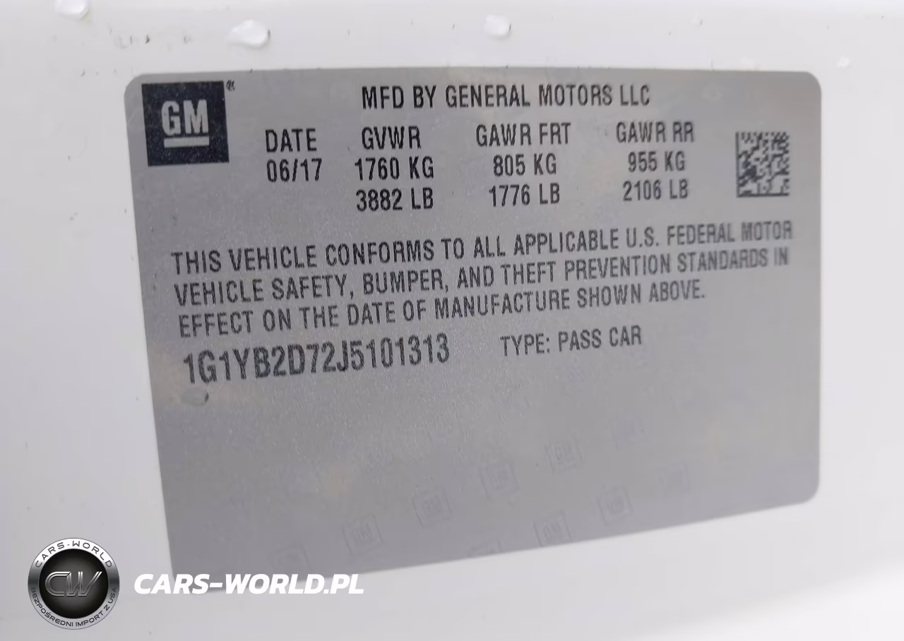 2018 Chevrolet Corvette Stingray VIN:1G1YB2D72J5101313 - 9