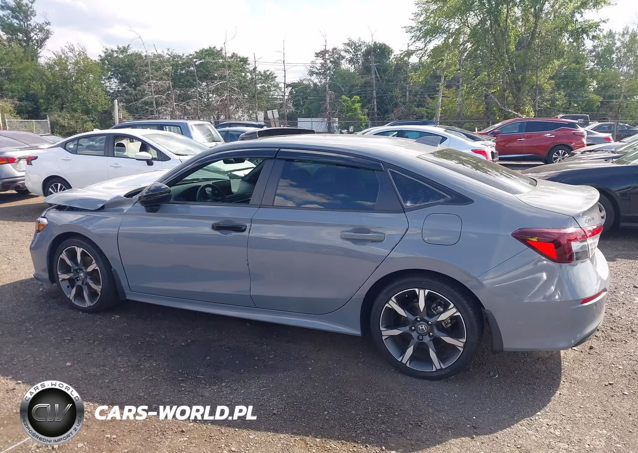 2025 Honda Civic Hybrid Sport-Sport Touring VIN:2HGFE4F82SH325491 - 14