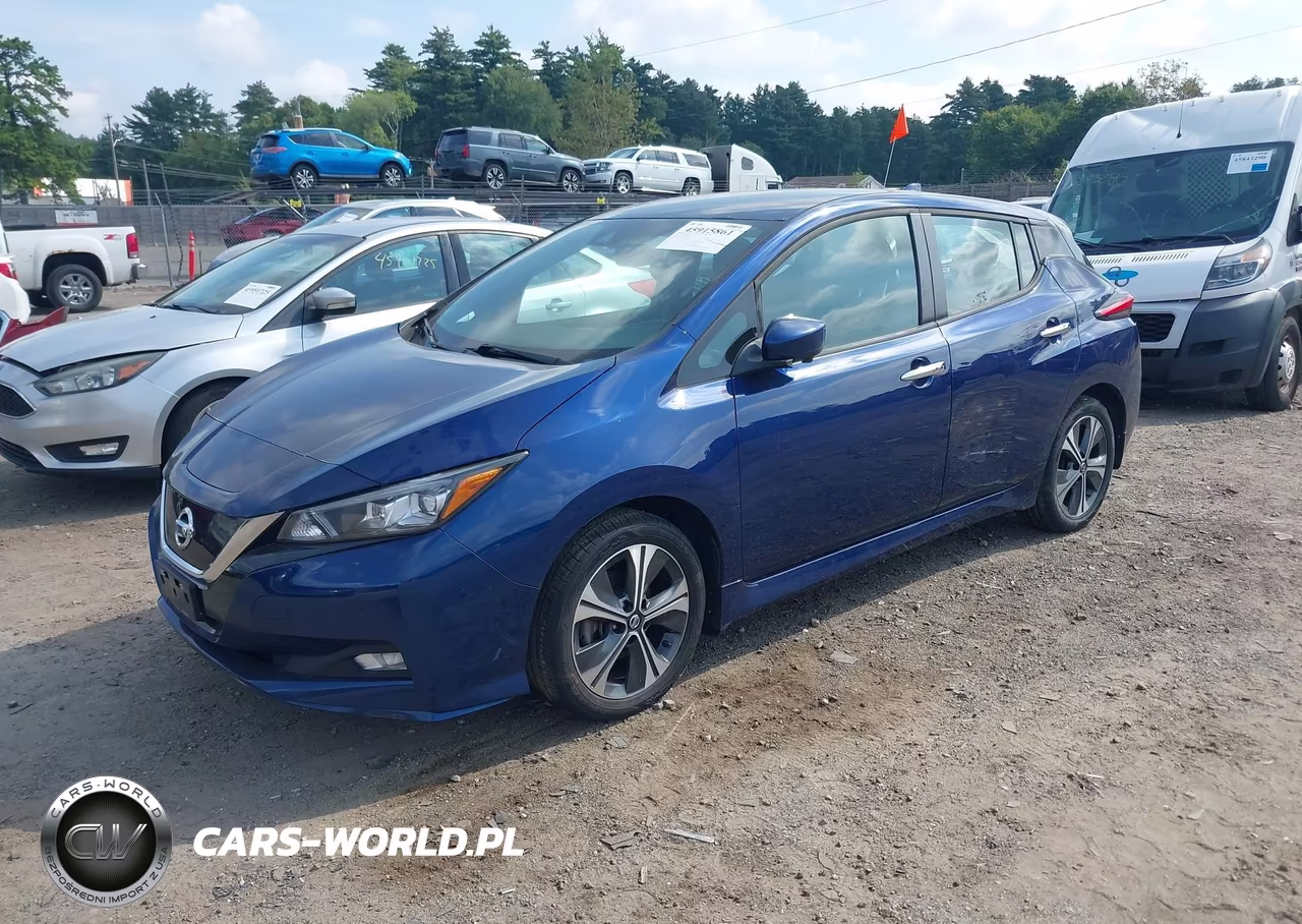 2021 Nissan Leaf Sv Plus 62 Kwh VIN:1N4BZ1CV9MC550206 - 2