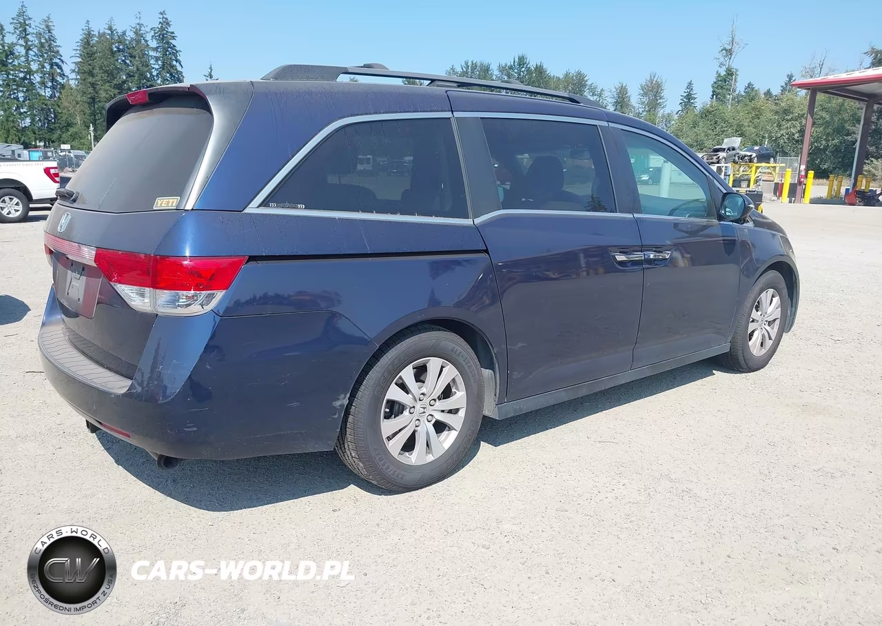 2014 Honda Odyssey Ex VIN:5FNRL5H46EB109381 - 4