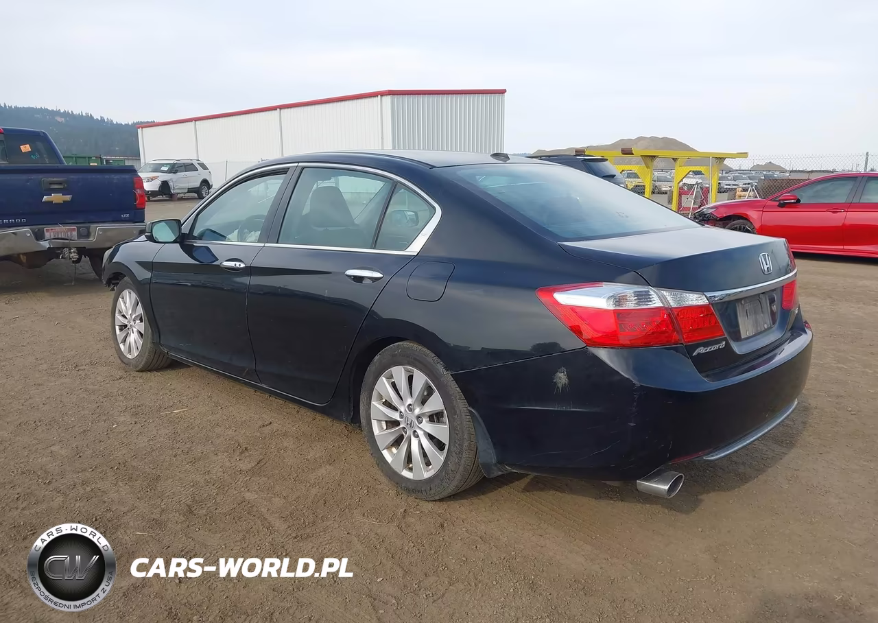 2014 Honda Accord Ex-L V-6 VIN:1HGCR3F87EA016071 - 3