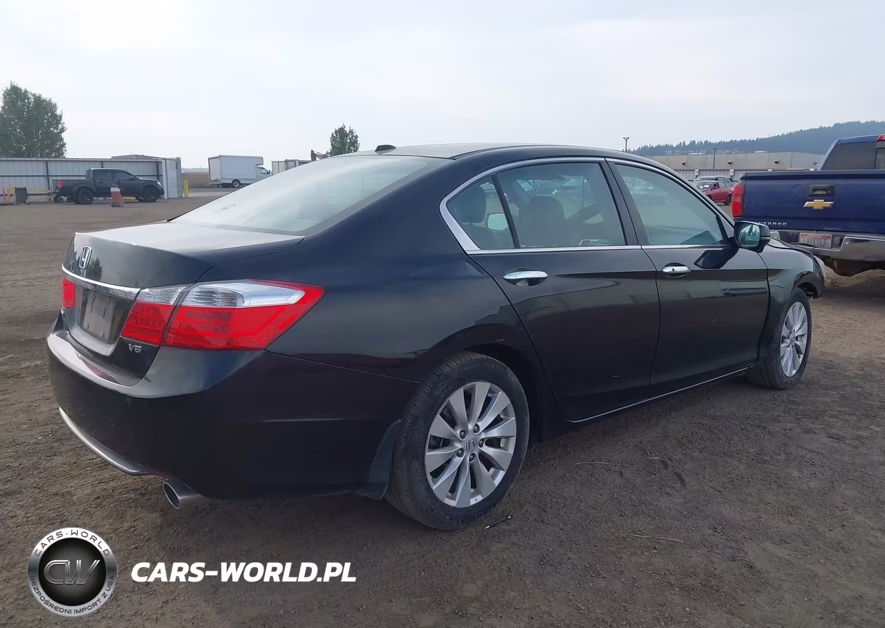 2014 Honda Accord Ex-L V-6 VIN:1HGCR3F87EA016071 - 4