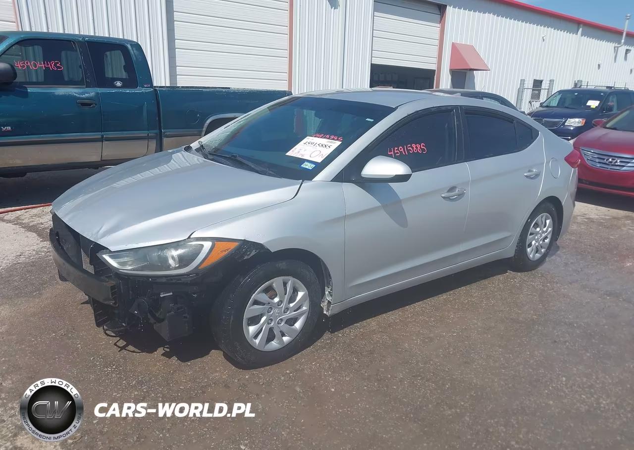 2017 Hyundai Elantra Se VIN:5NPD74LF6HH085848 - 2