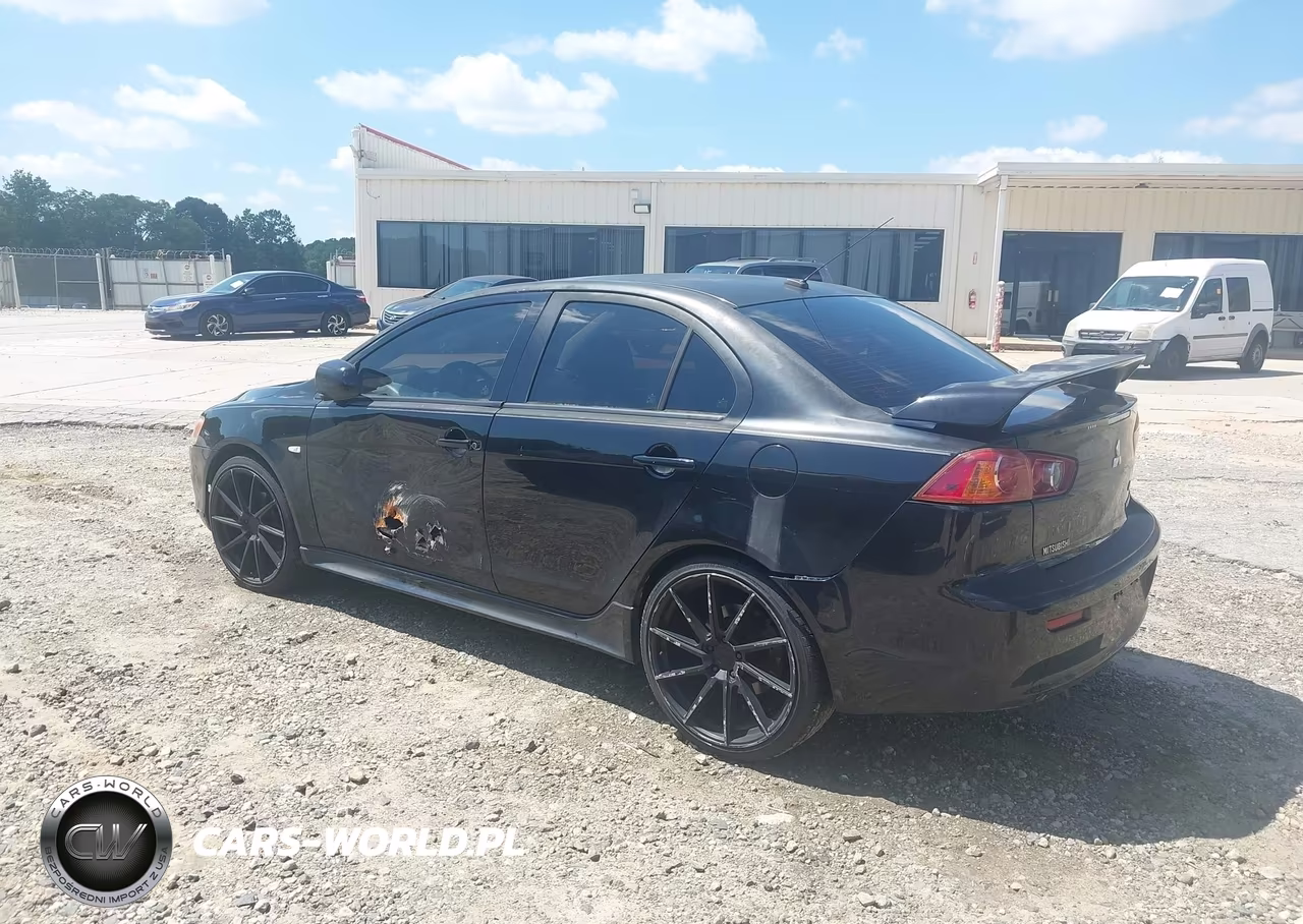 2008 Mitsubishi Lancer Gts VIN:JA3AU86UX8U013374 - 3