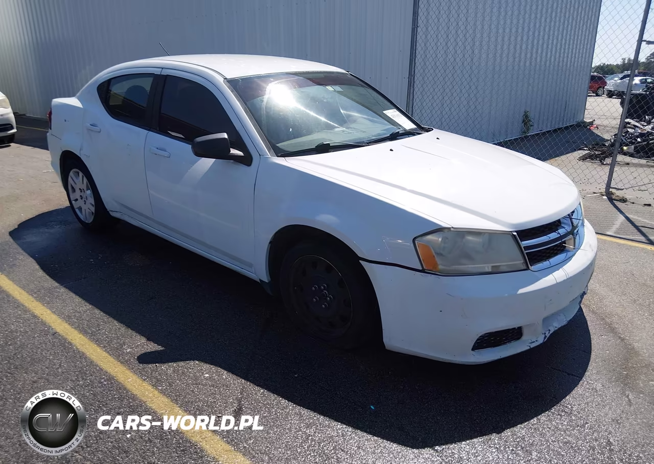 2012 Dodge Avenger Se VIN:1C3CDZAB1CN174550 - 1