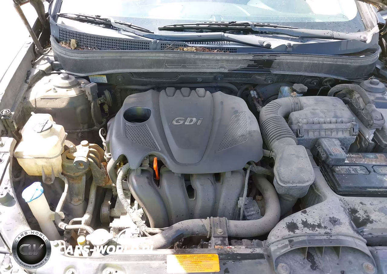 2013 Hyundai Sonata Gls VIN:5NPEB4AC7DH595373 - 10