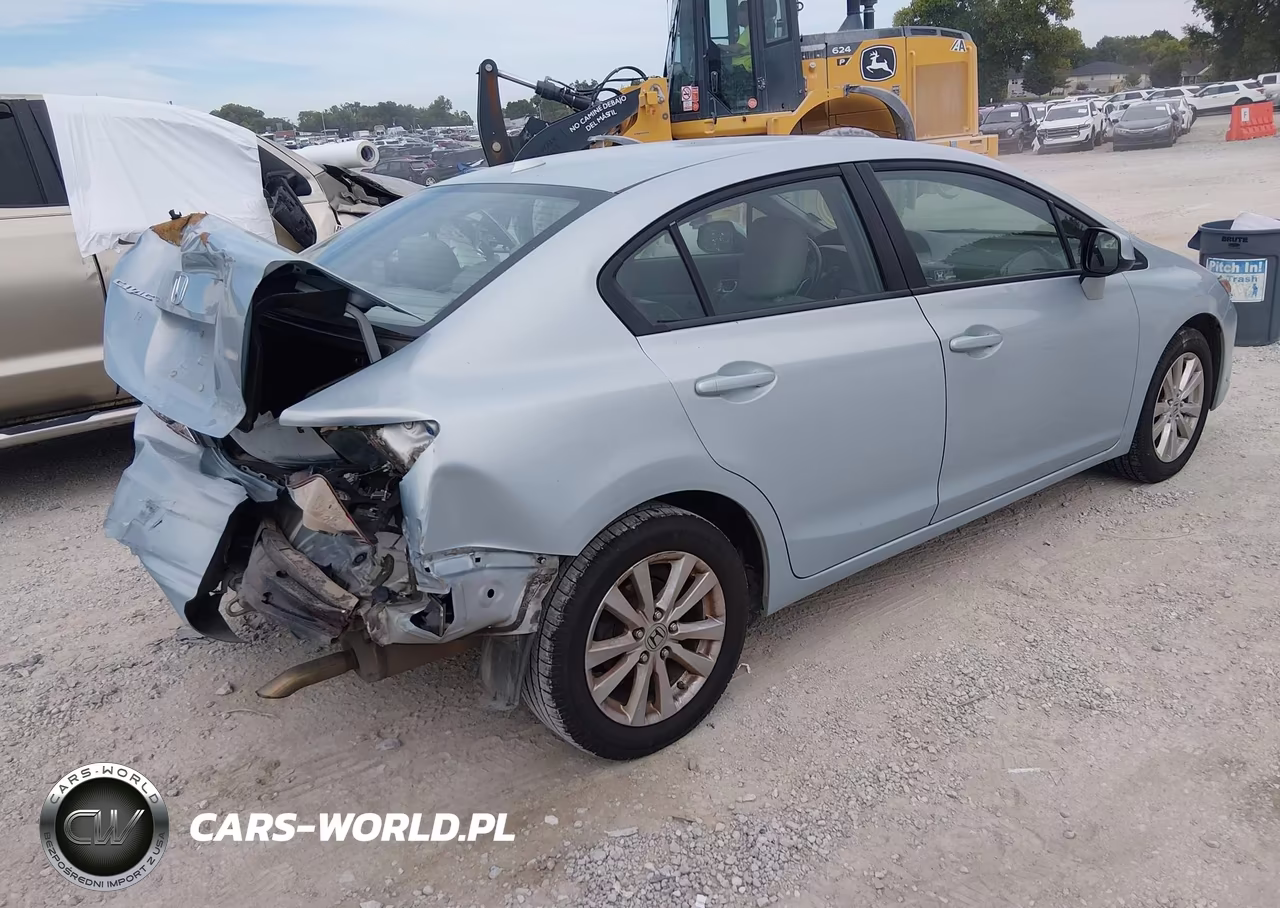 2012 Honda Civic Ex-L VIN:2HGFB2F97CH572819 - 4
