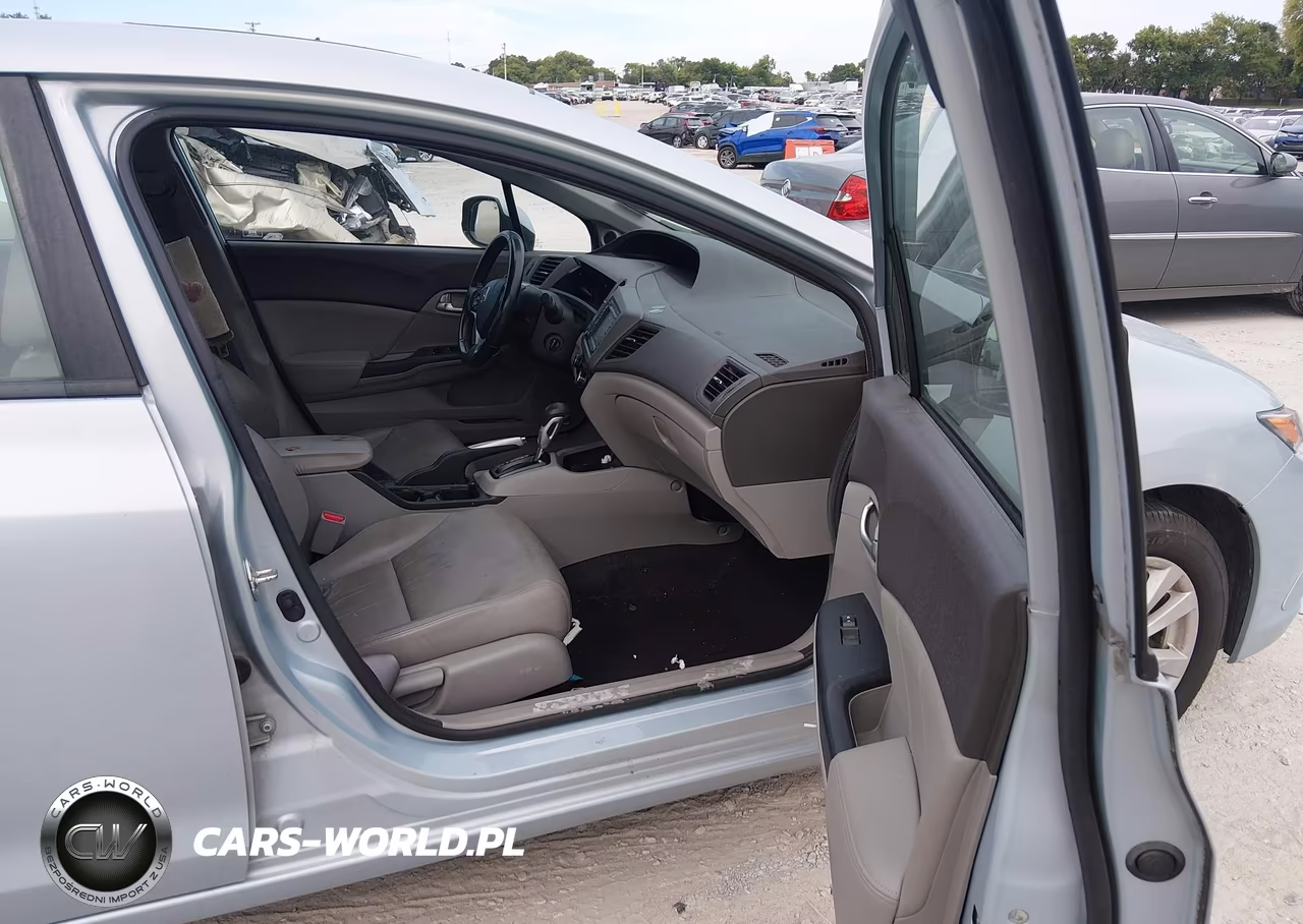 2012 Honda Civic Ex-L VIN:2HGFB2F97CH572819 - 5