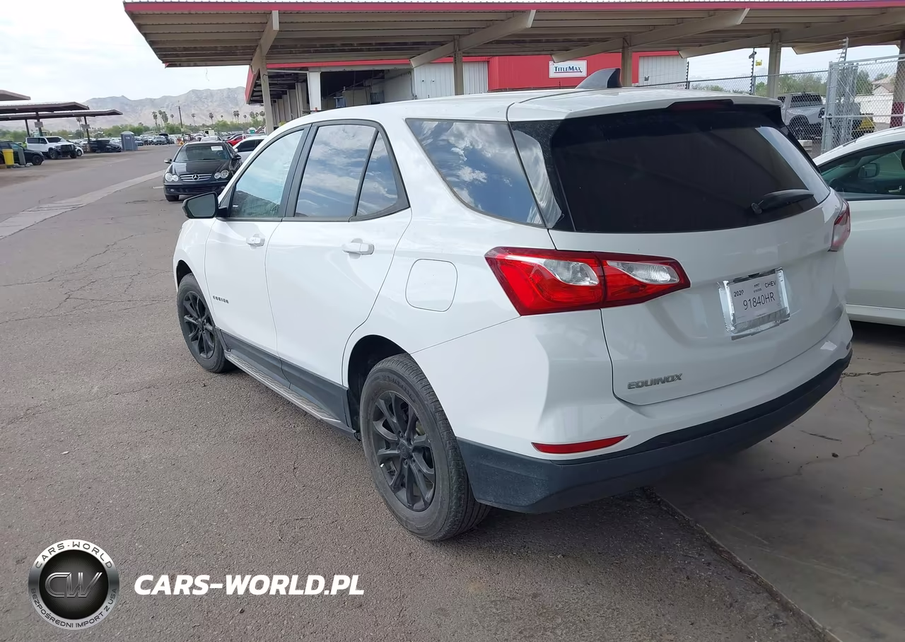 2020 Chevrolet Equinox Fwd Ls VIN:3GNAXHEV7LS577177 - 3